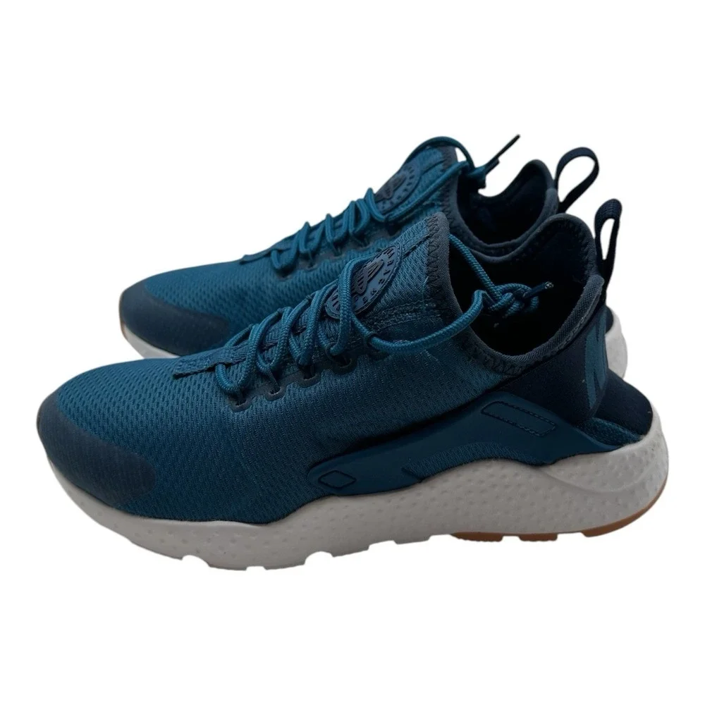 Nike Air Huarache Run Ultra Running Shoes Womens 6 Industrial‎ Blue 819151-403
